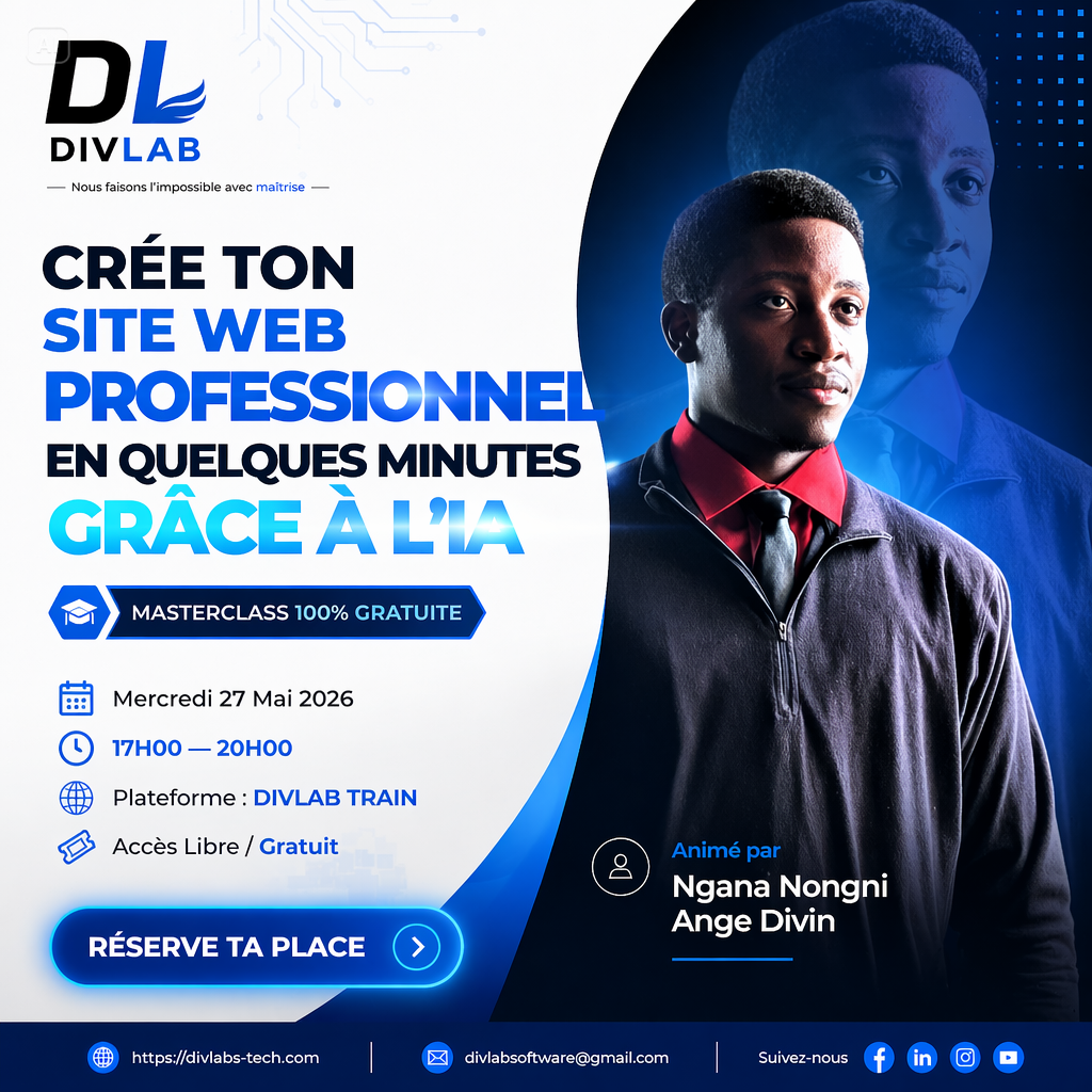 CRÉE TON SITE WEB PROFESSIONNEL EN QUELQUES MINUTES GRÂCE À L’IA