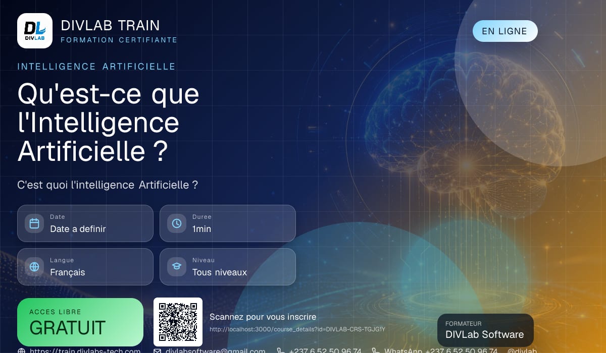 Qu'est-ce que l'Intelligence Artificielle  ?